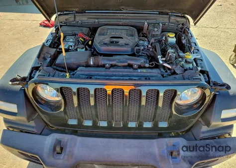 2020 Jeep Wrangler Unlimited Sport from USA, damaged, VIN 1C4HJXDN2LW154757